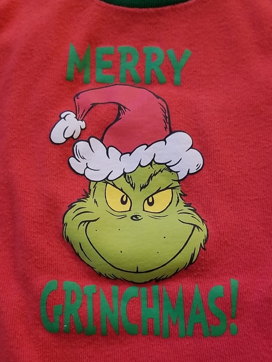Dr. Seuss Other - ❣5 for $25 Sale❣ Dr. Seuss Grinch Kids Holiday Pajama Set - Size 3T